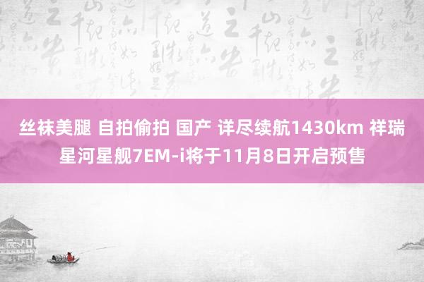 丝袜美腿 自拍偷拍 国产 详尽续航1430km 祥瑞星河星舰7EM-i将于11月8日开启预售