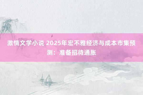 激情文学小说 2025年宏不雅经济与成本市集预测：准备招待通胀