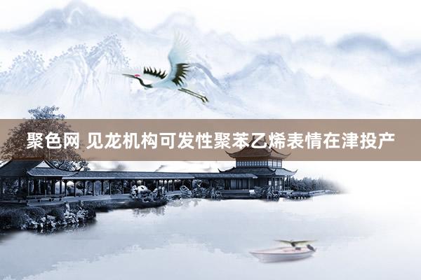 聚色网 见龙机构可发性聚苯乙烯表情在津投产