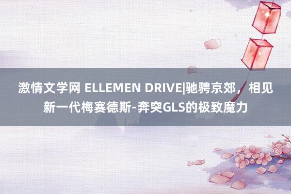 激情文学网 ELLEMEN DRIVE|驰骋京郊，相见新一代梅赛德斯-奔突GLS的极致魔力