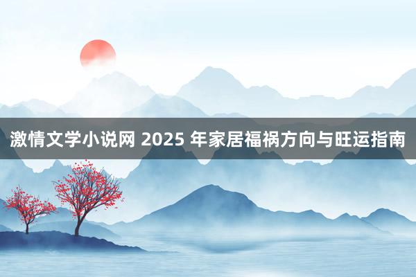 激情文学小说网 2025 年家居福祸方向与旺运指南