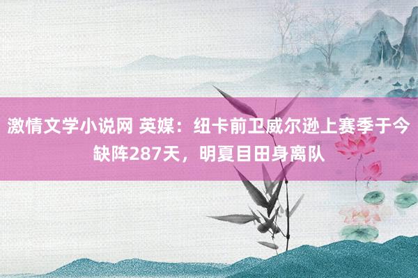 激情文学小说网 英媒:纽卡前卫威尔逊上赛季于今缺阵287天,明夏目田身离队